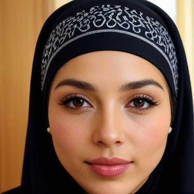 Serene Hijab Beauty Portrait