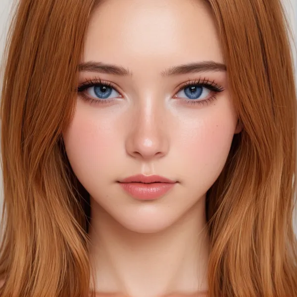 Amber Glow Sunlit Portrait