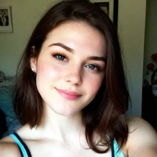 Gentle Indoor Beauty Portrait