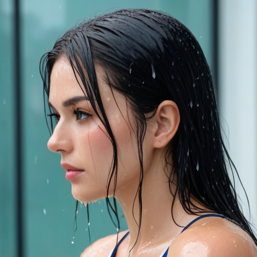 Rain-Kissed Dewy Beauty