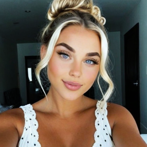 Sunlit Beauty Selfie