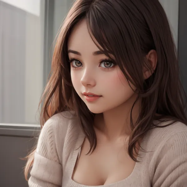 Sunlit Serenity Portrait