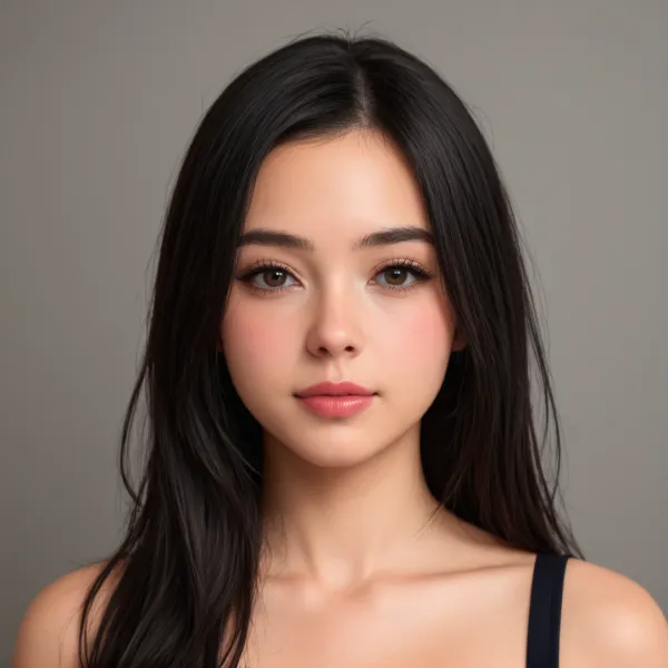 Serene Light Portrait