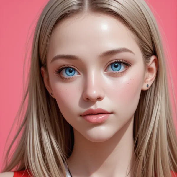 Serene Blue-Eye Beauty