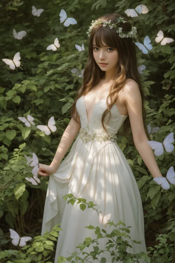 Lace and Fluttering Light