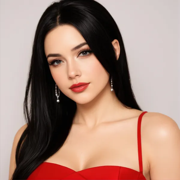 Velvet Red Gaze