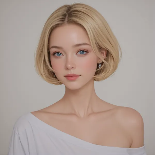 Soft Light Beauty Portrait