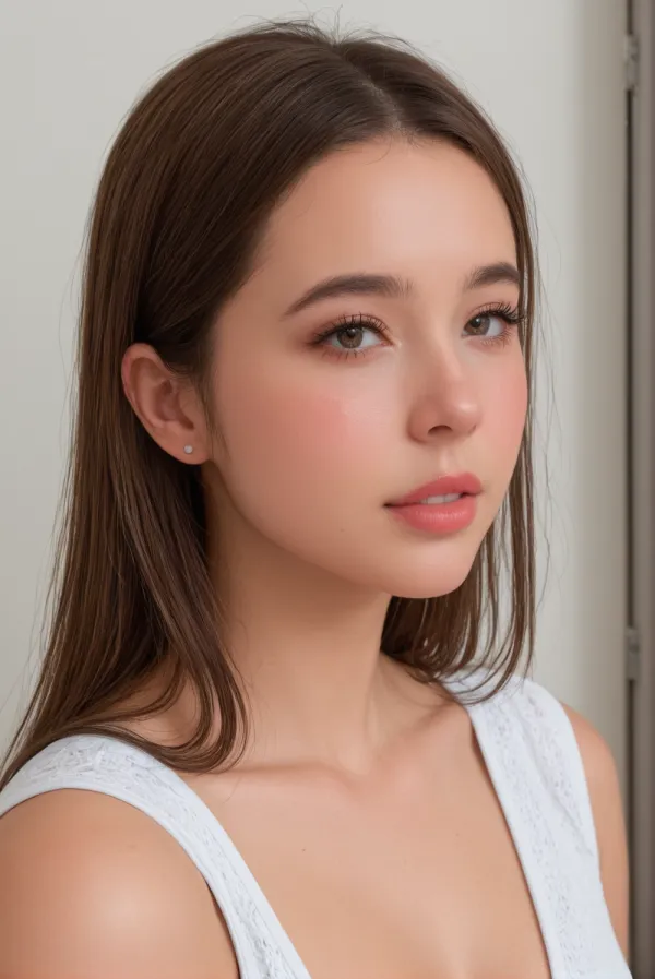 Soft Light Beauty Portrait