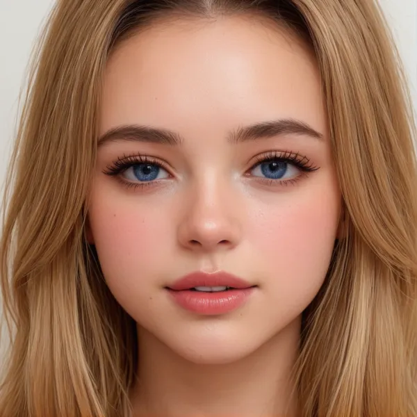 Soft Light Beauty Portrait