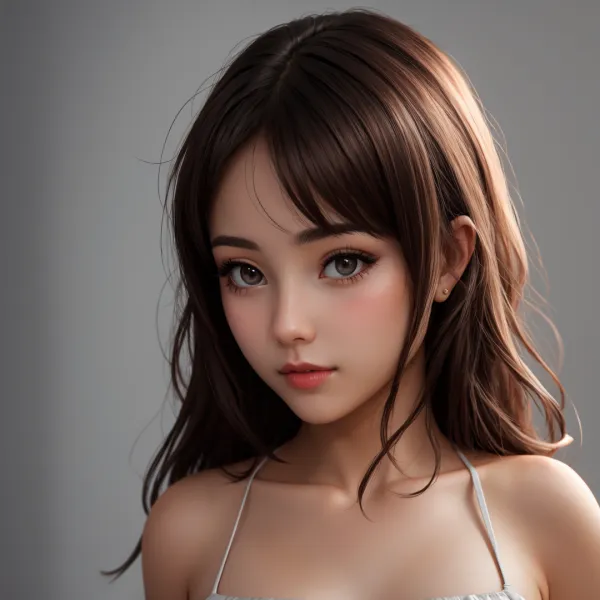 Soft Light Beauty Portrait