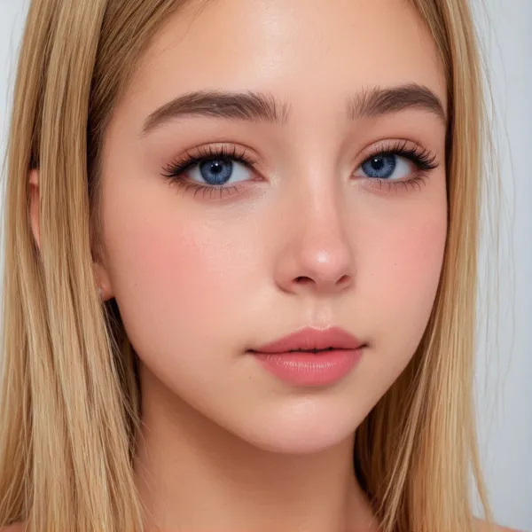 Ethereal Blue Eyed Beauty
