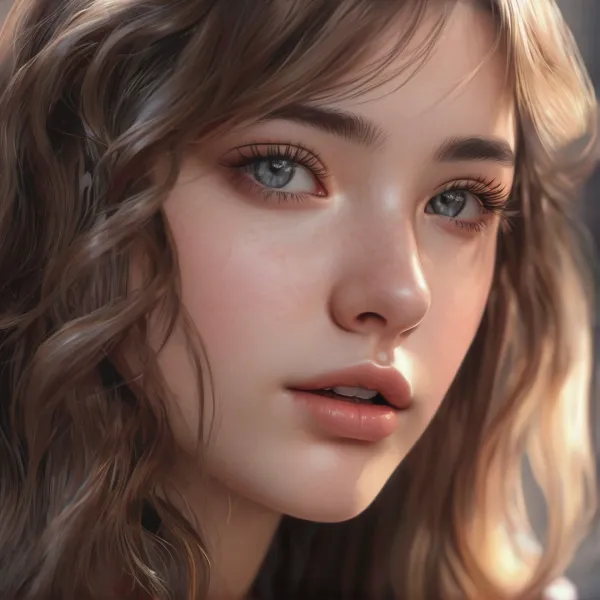 Golden Hour Beauty Close-Up