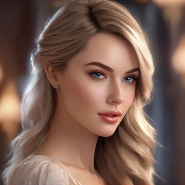 Golden Light Beauty Portrait