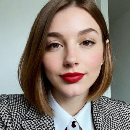 Timeless Red Lip Portrait