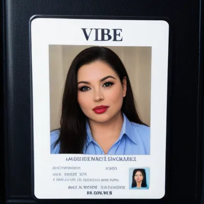Confident Vibe ID Portrait
