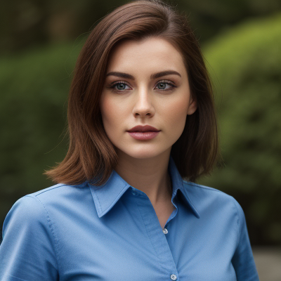 Calm Blue Confidence