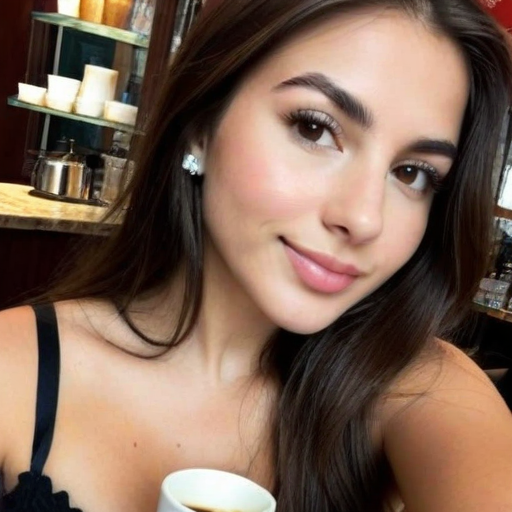 Warm Café Morning Smile