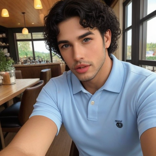 Sunlit Café Gaze