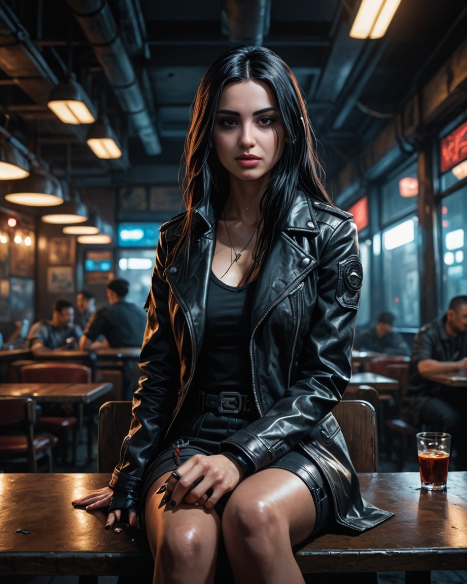 Mysterious Café Glow