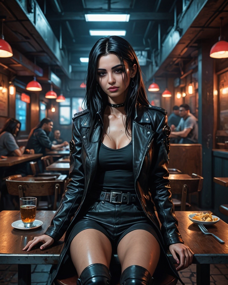 Neon Cafe Glow Muse