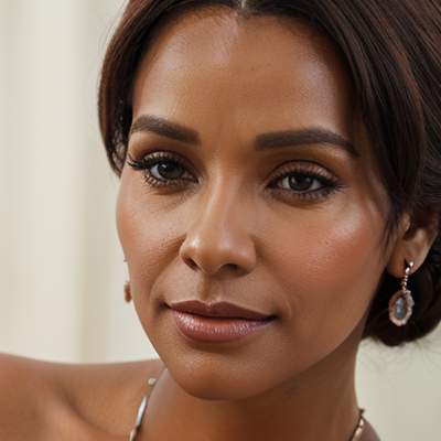 Gentle Glow Face Close-Up