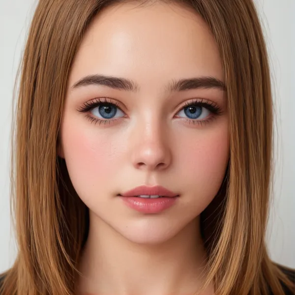Calm Blue-Eyed Serenity
