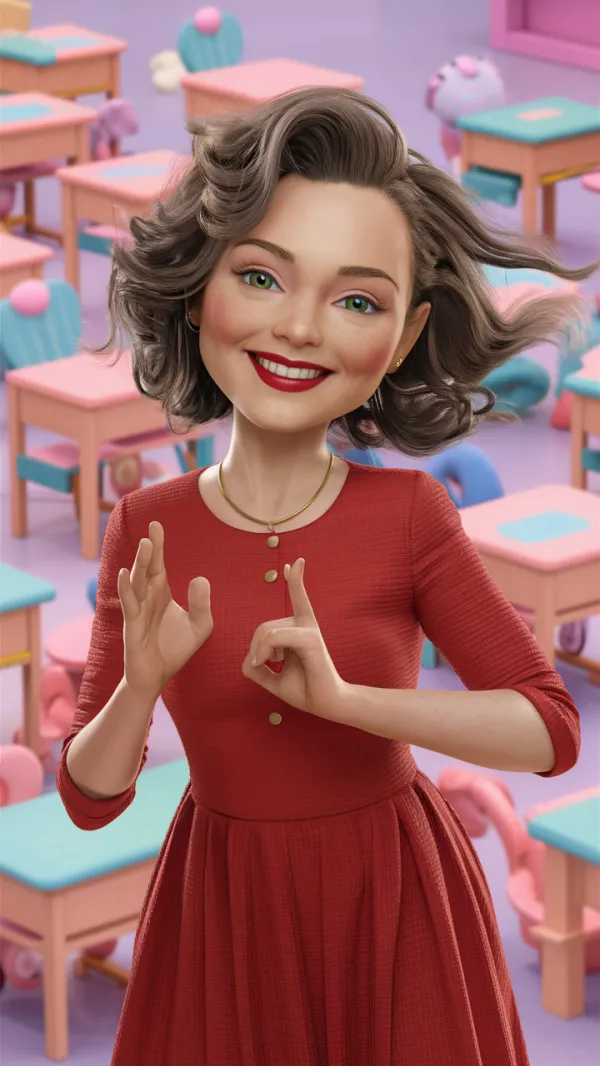 Bright Classroom Teacher Smile