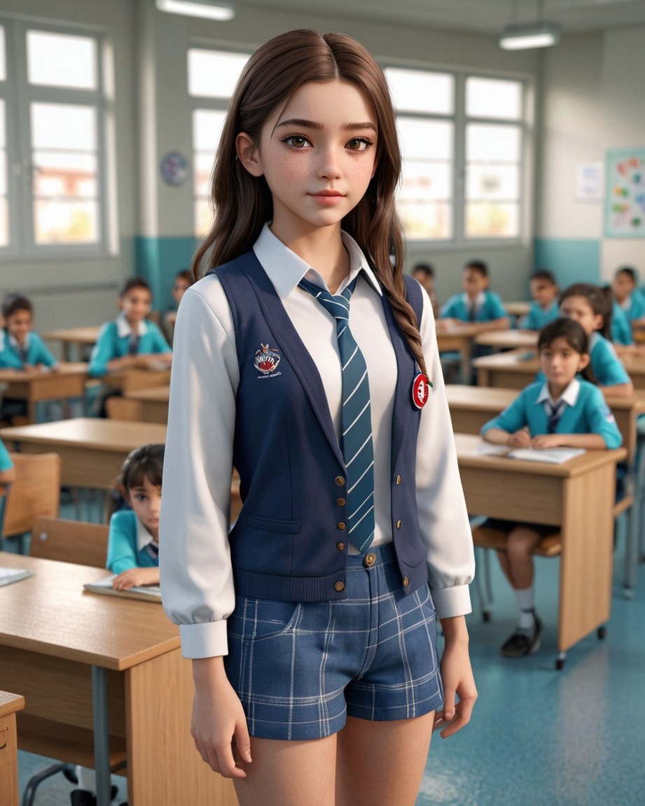 School Daylight Serenity