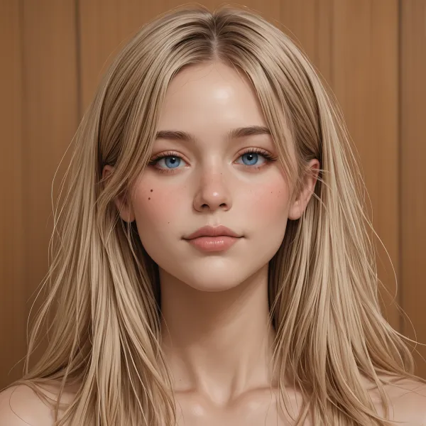 Sunlit Softness Portrait