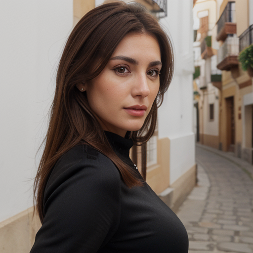 Sunlit Alley Muse