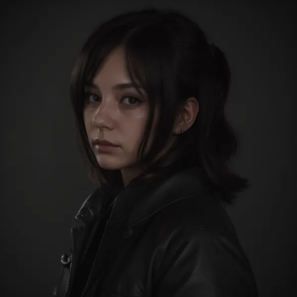 Cinematic Dark Portrait