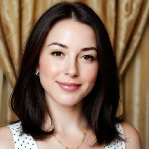 Elegant Studio Portrait Smile