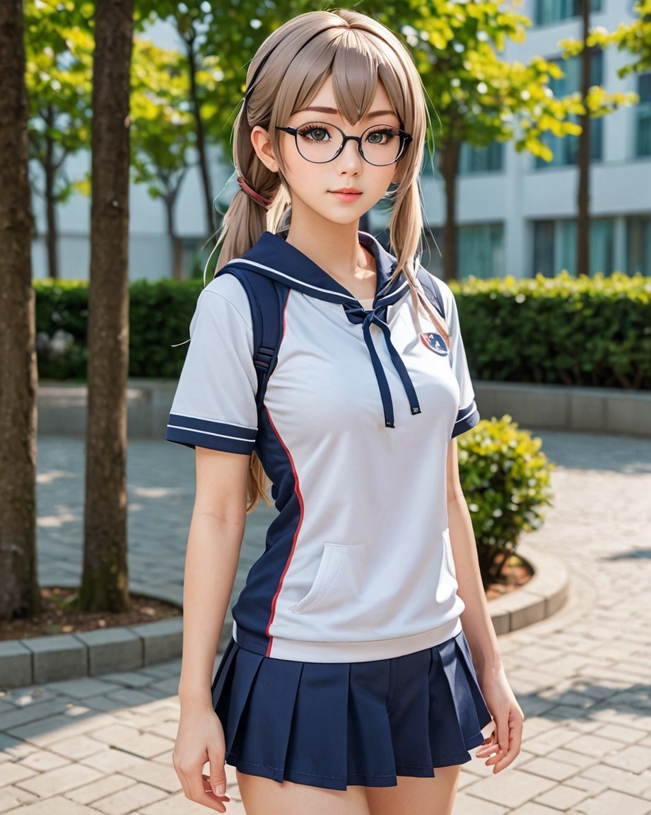Sunlit School Day Muse