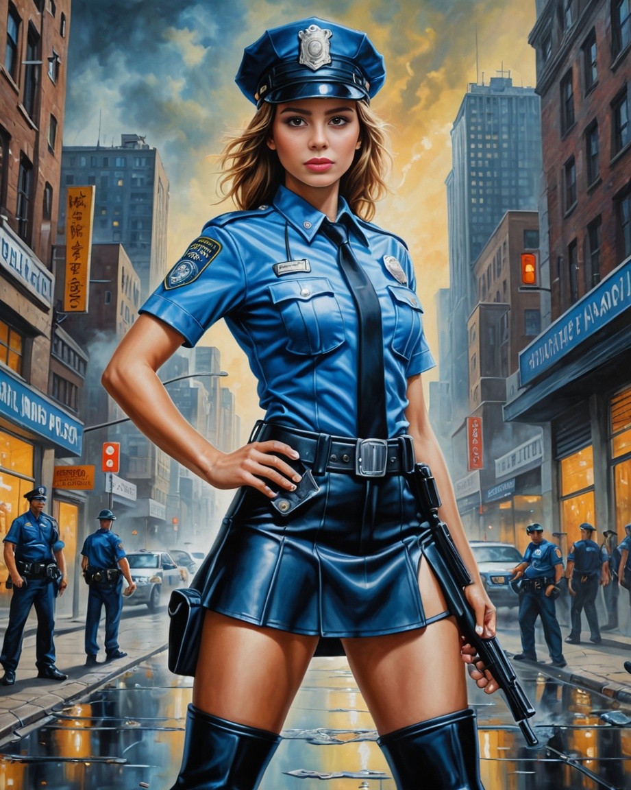 City Sentinel in Blue