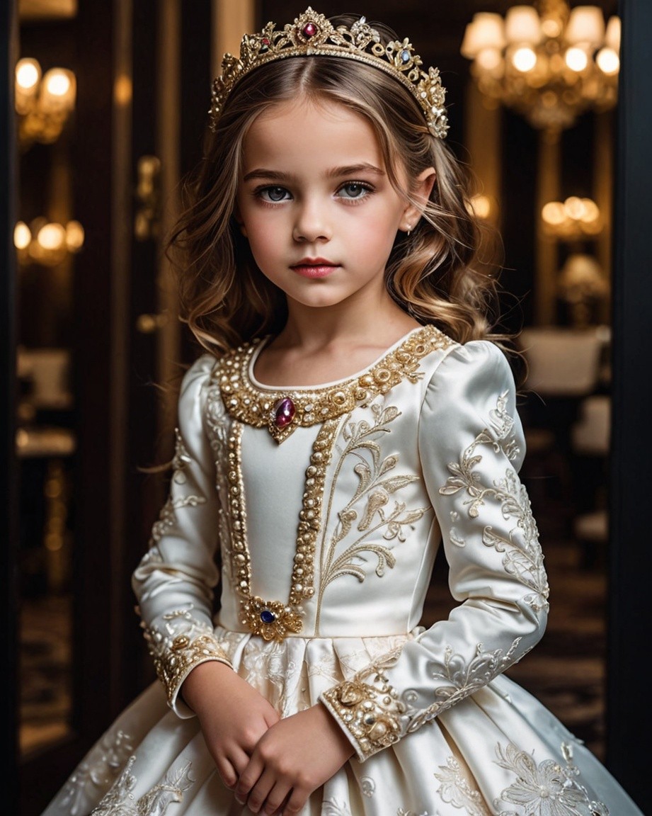 Royal Elegance in Soft Light