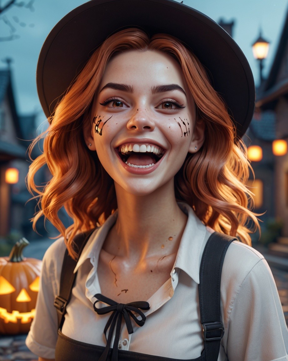 Glowing Pumpkin Nights