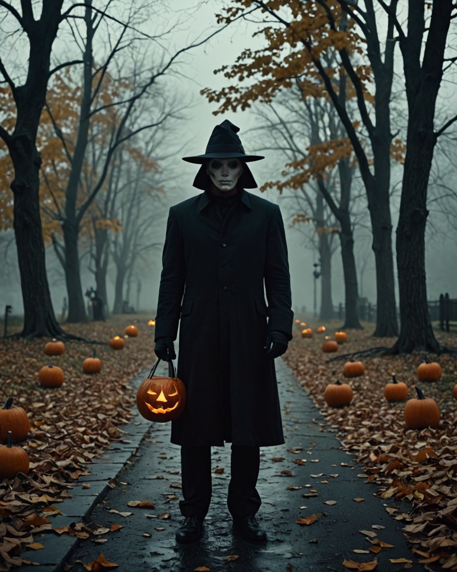 Mystic Autumn Witch Path