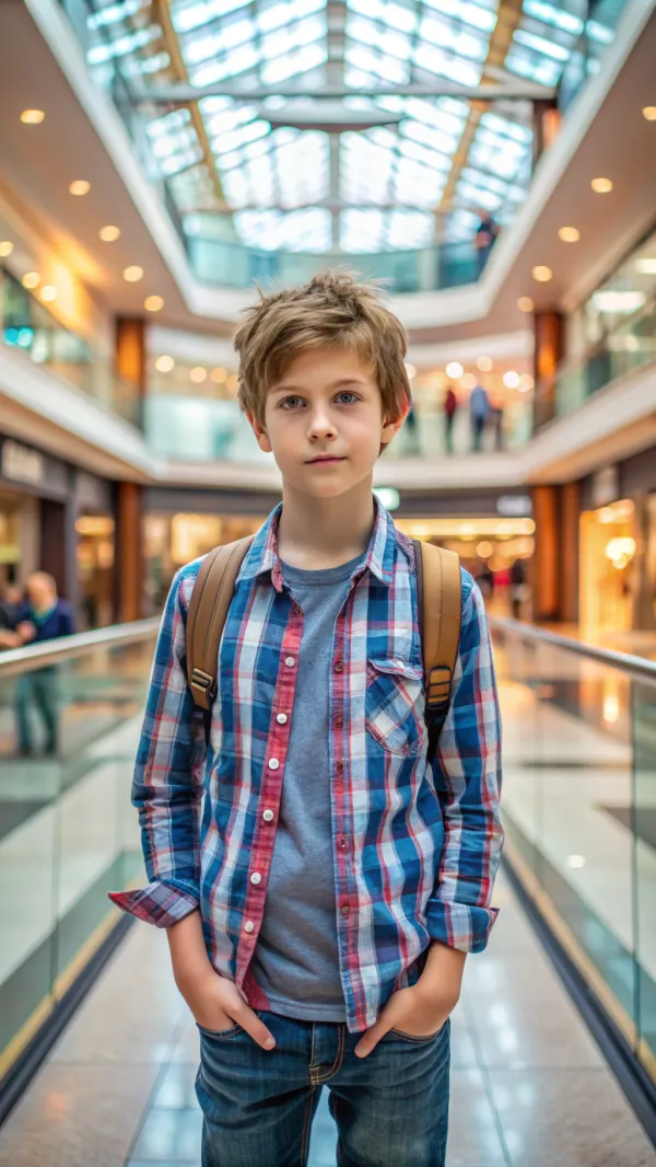 Sunlit Mall Youth