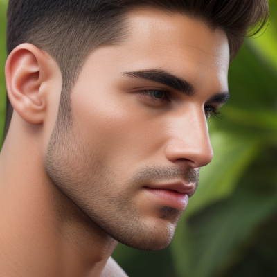 Mossy Light on Jawline