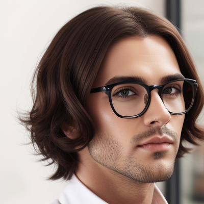 Stylish Groomed Male Portrait