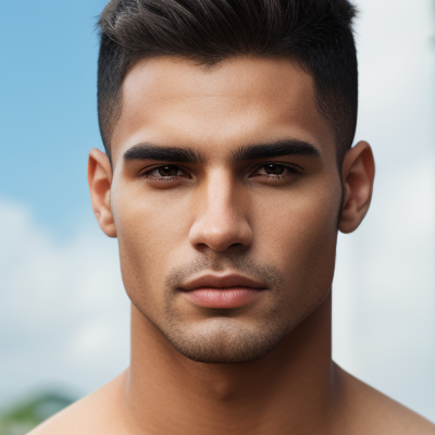 Sunlight Confidence Portrait