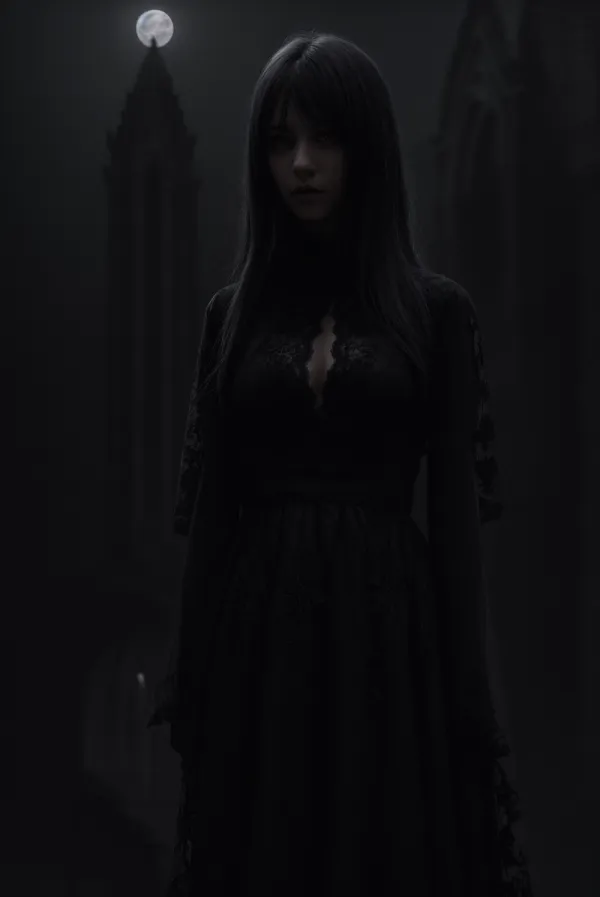 Moonlit Gothic Elegance