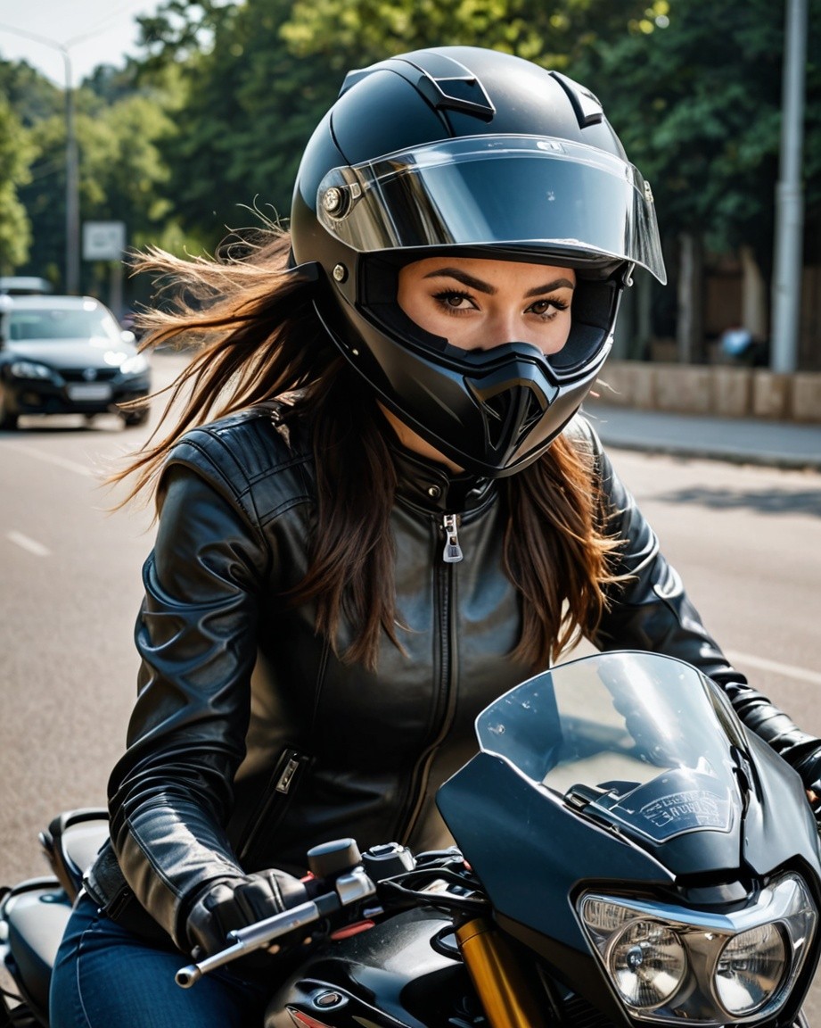 Urban Street Motorcycle Muse
