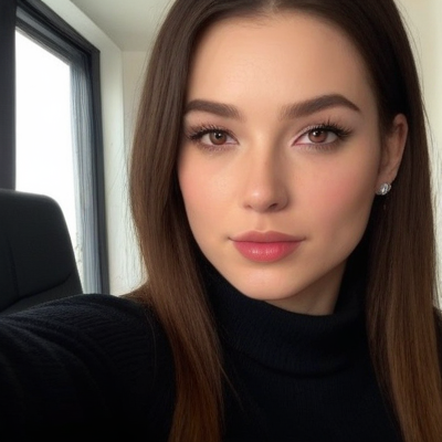 Serene Natural Light Selfie