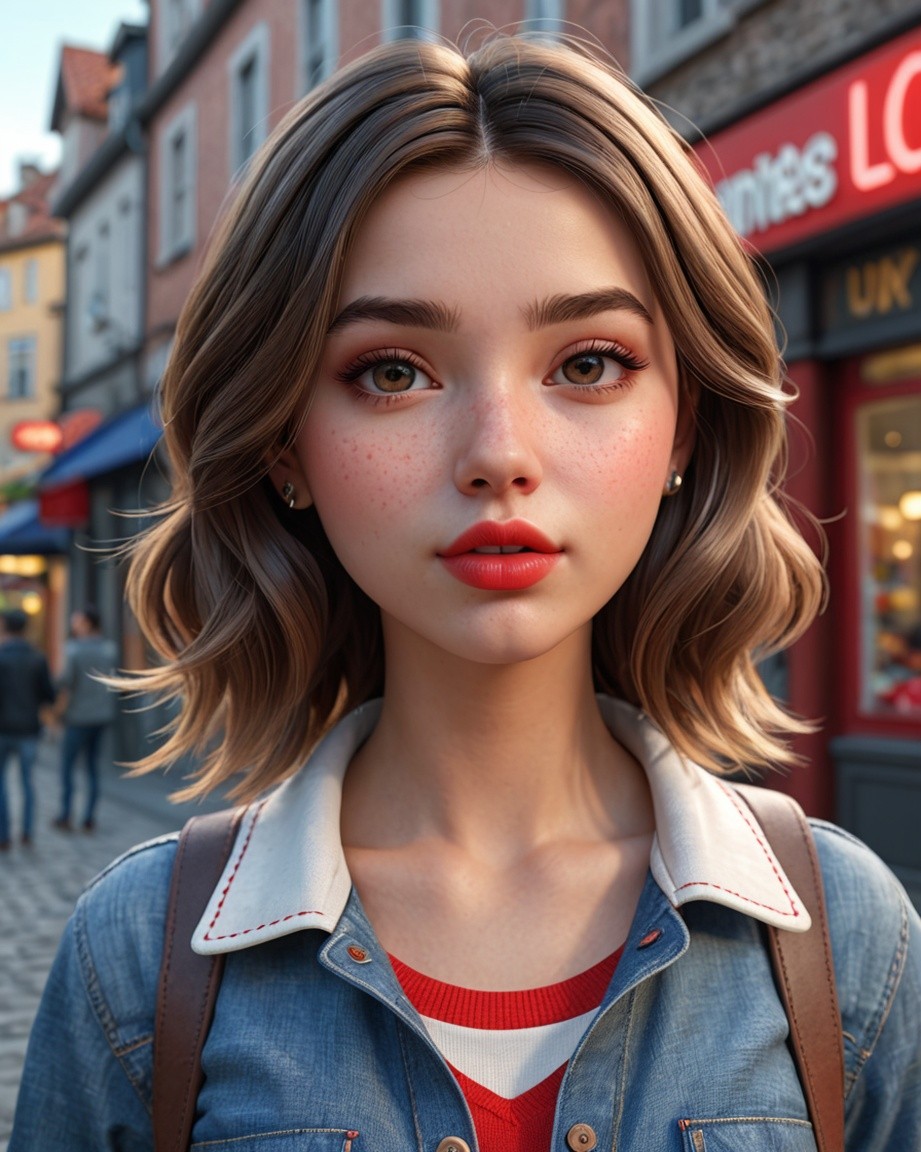 Cobblestone Street Muse