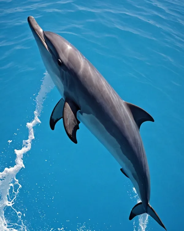 Dolphin's Graceful Leap