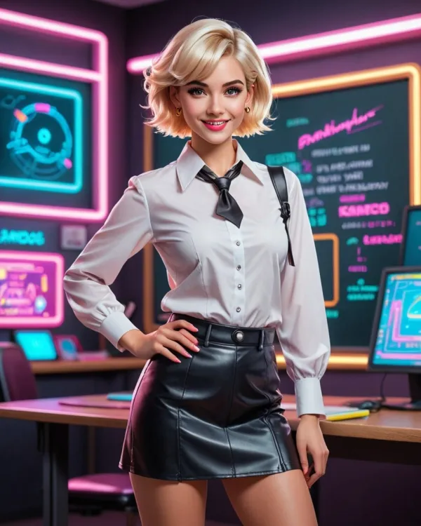 Neon Confidence