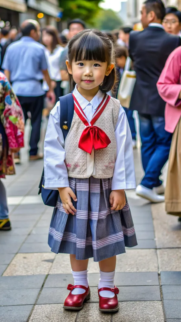 Innocent urban moment
