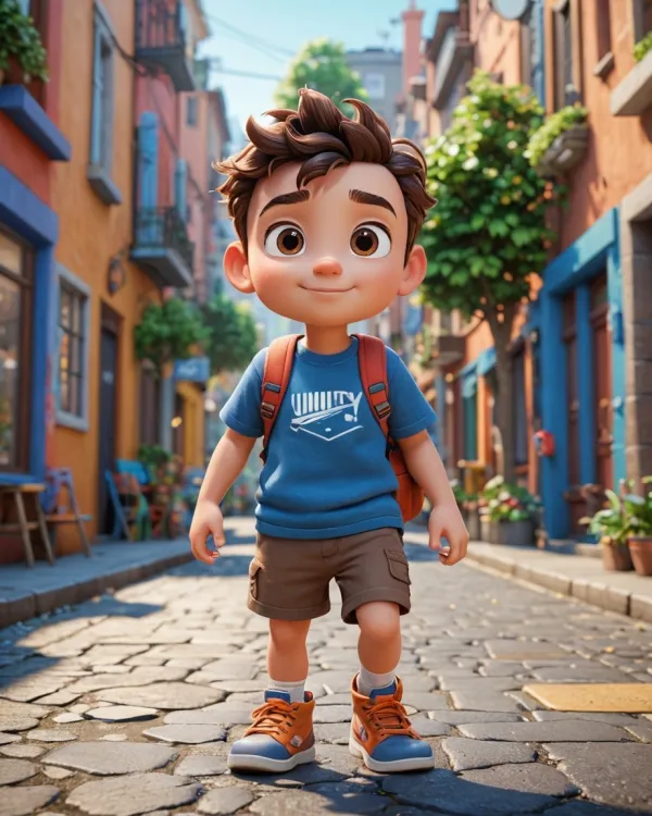 Happy Wanderer