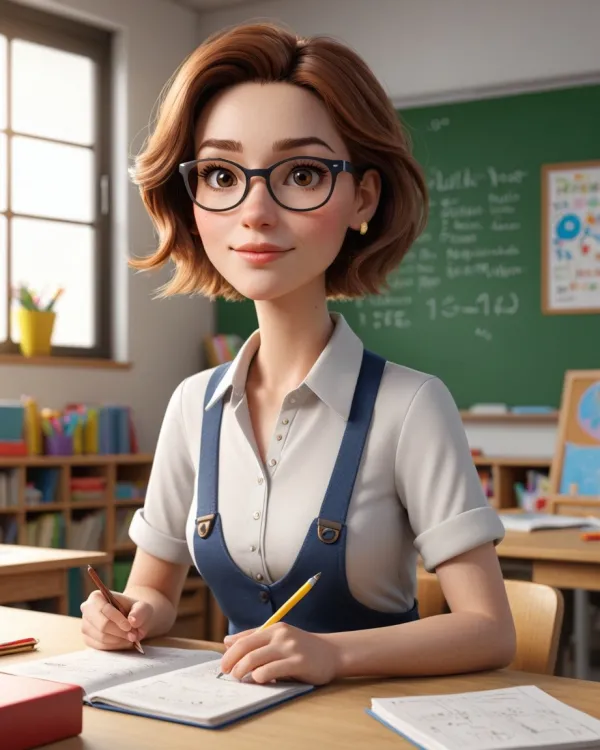 Studious Girl